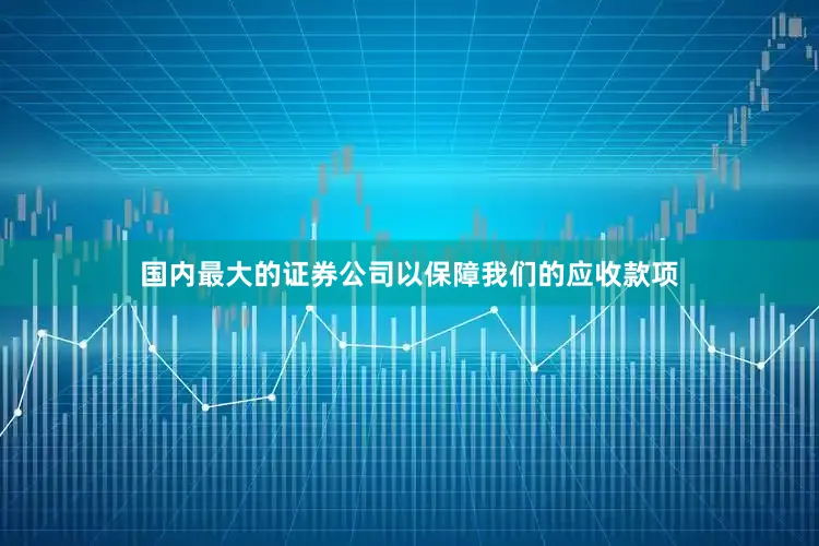 国内最大的证券公司以保障我们的应收款项