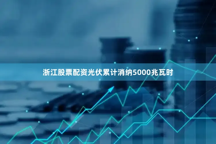 浙江股票配资光伏累计消纳5000兆瓦时